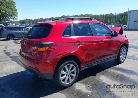 2015 Mitsubishi Outlander Sport Se/Gt from USA, damaged, VIN 4A4AP4AU4FE017820
